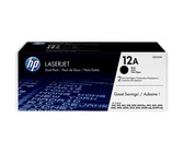 HP 12A Dual PackBlack Original LaserJet Toner