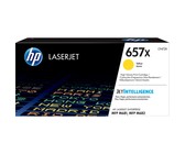 HP 657X High Yield Yellow Original LaserJet Toner Cartridge
