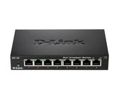 D-Link DES-108 8‑Port Fast Ethernet Unmanaged Desktop Switch