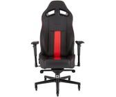 CORSAIR - T1 Race Padded Seat Padded Backrest Office/Computer Chair - Black/Red