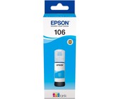 Genuine Epson EcoTank 106 70ml Cyan Ink Bottle