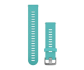 Garmin Quick Release Band Black silicone silver buckle (20mm)