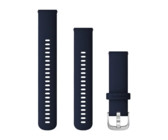 Garmin Quick Release Band Black silicone silver buckle (20mm)