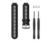 Garmin Quick Release Band Black silicone silver buckle (20mm)