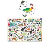 Wooden Colorful 3D Puzzles Board Memory Chess Game