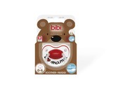 Bibi - 16m+ Silicone Soother - I love Mama