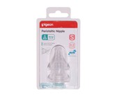 Pigeon - Slim Neck Peristaltic Nipple L Hole - 2 Piece