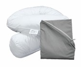 Bodypillow Comfi-Curve T233 100% Pure Cotton - T200 Pillowcase Included - S