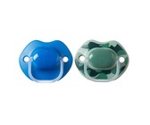 Dr.Brown's - 2-Pack Prevent Butterfly Shield Stage 1 Pacifier - Blue