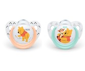 Nuk - Winnie FC 300ml Bottle Silicone teat - Upside Down - Size 1
