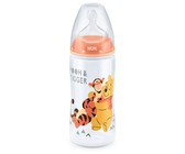 Nuk - Winnie FC 300ml Bottle Silicone teat - Upside Down - Size 1