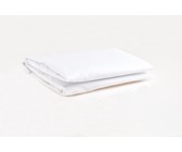 Hande Made White Fitted Sheet - Camping Standard