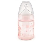 Nuk - 150ml FC Bottle Silicone Teat size 1 - Rose Rabbit