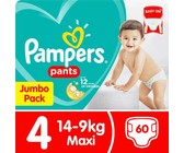 Pampers Pants - Size 4 Jumbo Pack - 60 Nappies