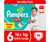 Pampers Baby Dry - Size 4+ Twin Giant - 2x70 Nappies