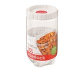 Lock & Lock - Container and Interlock Lid - 1 Litre - White