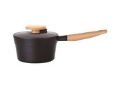 Lock & Lock - 18cm Minimal Saucepan - Black