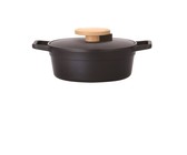 Lock & Lock - 20cm Minimal Stockpot - Black