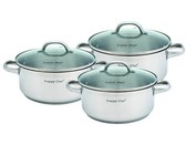Snappy Chef Budget Cookware Set - 6 Piece