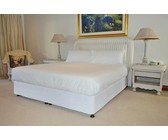 Dreyer Suede Bed Wrap - White