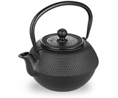 Ibili - 720ml Oriental Cast Iron Tetsubin Teapot With Infuser - Negra