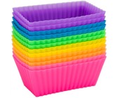 Killerdeals Silicone Rectangular Muffin Moulds