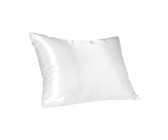 White Satin Pillow Slip - Standard
