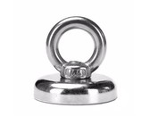 Kitchen Kult Heavy-Duty Neodymium Magnets with Hooks - 2 Pack