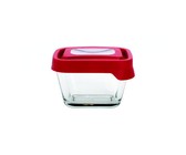 Anchor Hocking - Trueseal Rectangular Glass Container Lid 440ml