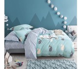 Linen Boutique - Stylish Kids Duvet Cover 3pc Set - Little Dino