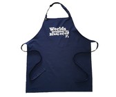 DSA - 100% Cotton Graphic Apron - Navy