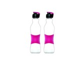 Consol - 500ml Grip n Go Bottle Sports lid Pink - 2pk