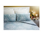 Lush Living - Duvet Cover Set - Cerulean Blue - King - Special Ed