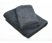 Dreyer Snag-free 550gsm Grey Bath Towel Set - Set of 2