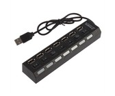 4-Port SuperSpeed USB 3.0 Hub with Individual On/Off Switches
