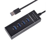 4-Port SuperSpeed USB 3.0 Hub with Individual On/Off Switches