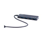 4-Port SuperSpeed USB 3.0 Hub with Individual On/Off Switches