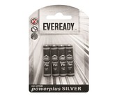 Eveready AAA Power Plus Batteries - Black & Silver