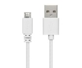 SBS Data Cable USB 2.0 to Lightning - 90° connectors - White 1m