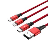 SBS Data Charging Cable USB 2.0 to Apple Lightning - Green 1m