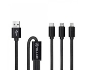 Duracell Fast Charging Car Charger with Micro USB Cable 2.4A - Black