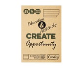 Croxley JD173 72 Page A5 I&M Exercise Book (20 Pack)