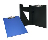 Bantex A4 PVC Folding Clipboard - Blue