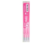 Pilot Frixion Ball/Clicker Erasable Pen Refills - 0.7mm Pink (3 Pack)