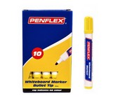 Penflex WB15 Whiteboard Markers Box-10 Yellow
