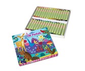 eeBoo Creative Oil Pastel Set - Life on Earth (32 Pastels)