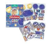 eeBoo Pretend Play - Creative Spaceship Stickers