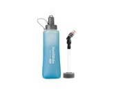 420ml Lightweight Foldable Water Bottle with Straw