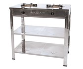 Cadac 2 Plate King Stove - Silver