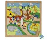 Educo Netherlands Puzzle Game Drive 64 Pieces 40cm x 40cm